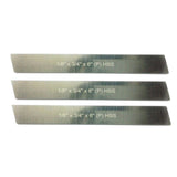 🔧 Set of 5 HSS Parting Blades 1/8" x 3/4" x 6" | Hardened Ground Cut-Off Tool Holder Blades for Lathe, Shaper & Planer