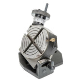 🔧 4 Inch (100mm) Tilting Rotary Table | Precision Milling & Metalworking Rotary Table | 4 Slot Design | Tilts up to 90°