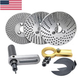 ⚙️ BLUEFOX TOOLS HV4 HV6 Rotary Table Indexing Plate Set | 3-Piece Dividing Plates for Milling Machine