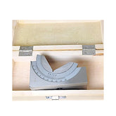 Premium Adjustable Angle V-Block – Hardened Tool Steel with 90° Vee & Wooden Storage Box