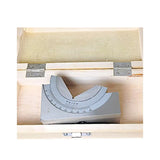 Premium Adjustable Angle V-Block – Hardened Tool Steel with 90° Vee & Wooden Storage Box
