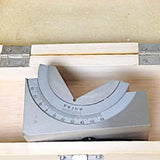 Premium Adjustable Angle V-Block – Hardened Tool Steel with 90° Vee & Wooden Storage Box