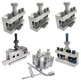 T2 Quick Change Tool Post Set 6 Pcs | Lathe Toolpost 26mm Capacity