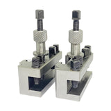 T1 / T51 Set of 2 Pcs Quick Change Tool Post Holder – Boxford Lathe Accessory