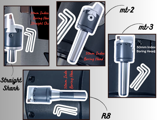 🔥 New Arrival at Bluefox Tools – 50mm Indexable Boring Head (All Variation Available)