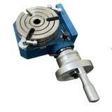 HV4 4" (110mm) Horizontal Vertical Rotary Table with Dividing Plate Set – Precision Milling Indexing Table