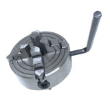 BLUEFOX TOOLS Quality Precision 65 mm 4 Jaw Independent Chuck M14 For Mini Lathes & Rotary Table