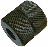 BLUEFOX TOOLS PAIR OF CARBON STEEL MEDIUM KNURLING WHEELS FOR KNURLING TOOLS 3/4" x 3/8" x 1/4