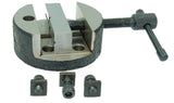 BLUEFOX TOOLS New Round Vice 80mm For 3" (80 mm) & 4" (100 mm) Rotary Table Supplied With T nuts