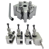 BLUEFOX TOOLS T37 Quick-Change Toolpost For Lathe ML7 Super7 Set of 5 Pieces