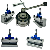 E5 40-Position Quick Change Tool Post Kit for 200-400mm Lathe – Fits 8"-16" Multifix E, Precision Lathe Tool Holder System