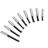 50mm Boring Head Set with MT3 Holder – 9pcs 12mm Boring Bars – Precision Milling & Boring Tool