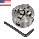 🔧 50MM 4-JAW INDEPENDENT LATHE CHUCK – M12×1 METRIC THREAD | REVERSIBLE HARDENED JAWS | UNIMAT 3