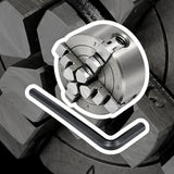 🔧 50MM 4-JAW INDEPENDENT LATHE CHUCK – M12×1 METRIC THREAD | REVERSIBLE HARDENED JAWS | UNIMAT 3