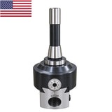 🔧 100mm ADJUSTABLE BORING HEAD WITH R8 ARBOR – PRECISION MILLING BORING HEAD | 1-1/2" × 18 TPI | 0.01mm FINE FEED