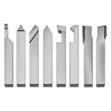 🔧 12MM HSS LATHE FORM TOOL SET – 8 PIECE SQUARE SHANK PRE-FORMED TURNING TOOLS | 12 × 12 × 100MM