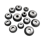 🔧 26PC ENGINE VALVE SEAT CUTTER SET – HCS HIGH CARBON STEEL VALVE SEAT REFACING KIT | 15 CUTTERS + 8 PILOTS + ARBOR + T-HANDLES