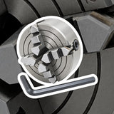 🔧 70mm 4-JAW INDEPENDENT LATHE CHUCK – M14 × 1 THREAD | REVERSIBLE HARDENED JAWS | MINI LATHE CHUCK