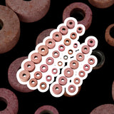 🔧 36PC SIOUX VALVE SEAT GRINDING STONES SET – 80 GRIT PINK ALUMINUM OXIDE | 11/16" THREAD | VALVE GRINDING WHEELS | USA STOCK