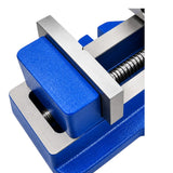 🔧 100MM SELF-CENTERING MACHINE VICE VISE – PRECISION MILLING & DRILLING WORKHOLDING | HARDENED JAWS | V-GROOVE | BLUEFOX TOOLS