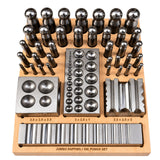 🔨 40 Pc Dapping & Doming Punch Set Jewellery Making Hardened Steel Metal Forming Tools
