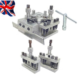 T63 Quick Change Tool Post Set 5 Piece | 24mm Capacity for Colchester Bantam & Harrison Lathes | UK STOCK