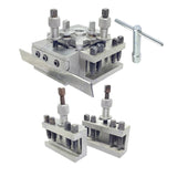 T63 Quick Change Tool Post Set 5 Piece | 24mm Capacity for Colchester Bantam & Harrison Lathes | UK STOCK