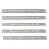 Mini Lathe 8mm Parting Tool Holder with 6 M2 HSS Blades | 8 x 8mm Cut-Off Tool Set | UK STOCK