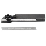 Mini Lathe 8mm Parting Tool Holder with 6 M2 HSS Blades | 8 x 8mm Cut-Off Tool Set | UK STOCK