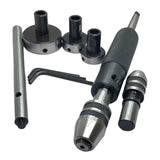 MT2 Lathe Tailstock Tap & Die Holder Set | 8 Piece Sliding Floating Threading & Tapping Kit (Imperial) | UK STOCK