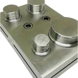 Circular Disc Cutter Set | Adjustable Jewellers Sheet Metal Punch with 4 Punch Sizes | UK STOCK