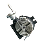 6" Precision Rotary Table HV6 | 150mm 4-Slot MT2 Rotary Table for Milling Machines | UK STOCK