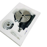 HV6 Rotary Table 6" | 3 Slot Horizontal & Vertical Milling Machine Rotary Table MT2 | UK STOCK