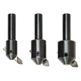 3 Piece Round Fly Cutter Set | 3/8" Shank with HSS Tool Bits for Milling & Lathe | UK STOCK