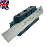 16mm Shank Parting Cut Off Tool Holder | Includes 3/16" x 1" x 6" HSS Blade for Lathe | UK STOCK