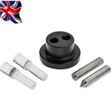 Optical Centre Punch Set | Precision Layout & Centre Punch Kit with Crosshair & Bullseye Lenses  | UK STOCK