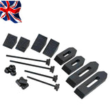 24 Piece Clamping Kit | Step Blocks, Clamps & 6mm Stud Set for Milling Machines | UK STOCK