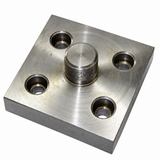 Mini Lathe Vertical Milling Slide with 50mm Backplate M14 x 1 Thread for Lathe Chuck, 3/8" T-Slot, 2-3/4" Square Base, 4" Height | UK STOCK