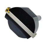 100mm Fly Cutter with MT4 Arbor (M16 Drawbar) – 1/2" x 1/2" x 4" Indexable Toolbit with TNMG 16 Carbide Insert | Precision Surface Facing & Milling Tool