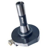 100mm Fly Cutter with R8 Shank & Indexable TNMG16 Carbide Tool Bit | Milling Machine Facing Cutter | Bluefox Tools | UK STOCK