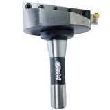 100mm Fly Cutter with R8 Shank & Indexable TNMG16 Carbide Tool Bit | Milling Machine Facing Cutter | Bluefox Tools | UK STOCK