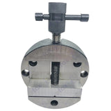 4" Round Vice for Rotary Table & Vertical Slide | 100mm Cast Iron Rotary Table Vice with M6 T-Nuts | Bluefox Tools | UK STOCK