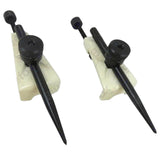 Large Adjustable Trammel Head Set Beam Compass with Pencil Holders & Hardened Points | UK STOCK