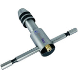 3 Pc Ratchet T Handle Tap Wrench Set 1/16"–1/2" (1.5–12.7mm) Bluefox Tools | UK STOCK