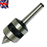 MT2 Revolving Live Centre 60° Morse Taper Live Center for Metal & Wood Lathes Bluefox | UK STOCK