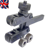 Industrial Clamp Knurling Tool 4 Wheel Lathe Knurler 32mm Capacity Bluefox | UK STOCK