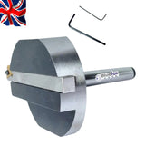 100mm Fly Cutter with TNMG Indexable Toolbit MT2 Shank Milling Cutter Bluefox | UK STOCK