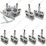 10 Piece T63 Quick Change Tool Post Set for Harrison Bantam & Colchester 5-1/2" & 6" Lathes | 24mm Capacity
