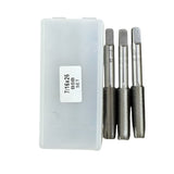 7/16" x 26 TPI Hand Tap Set – 3 Piece British Cycle Thread (BSC) Taps | Taper, Second & Plug