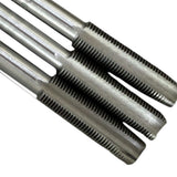 7/16" x 26 TPI Hand Tap Set – 3 Piece British Cycle Thread (BSC) Taps | Taper, Second & Plug